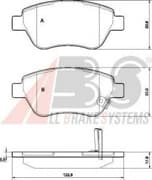 OEM Brake Pads/ABS 37563