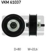 OEM TENSIONER ASSY, PULLEY VKM61037