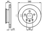 OEM BREMSSCHEIBE 0986478548