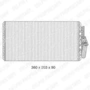 OEM EVAPORATOR TSP0525076