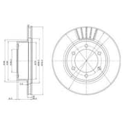 OEM BRAKE DISC (DOUBLE PACK) BG3535