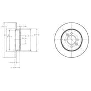 OEM BRAKE DISC (DOUBLE PACK) BG2694