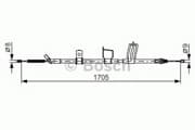 OEM CABLE ASSY, PARKING BRAKE 1987482339