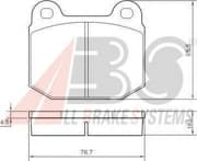 OEM Brake Pads/ABS 36090