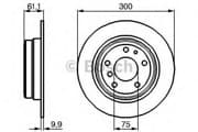 OEM BREMSSCHEIBE 0986478321