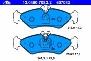 OEM PAD KIT, DISC BRAKE 13046070832