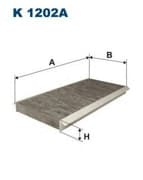 OEM CABIN FILTER K1202A