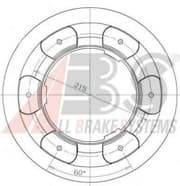 OEM Brake Discs/ABS 17941