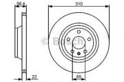 OEM BREMSSCHEIBE 0986479466