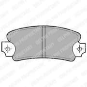 OEM BRAKE PAD AXLE SET LP146