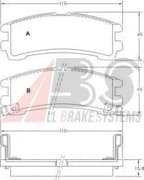 OEM Brake Pads/ABS 36674