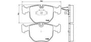 OEM PAD KIT, DISC BRAKE P06021