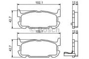 OEM BREMSBELAG MAZDA 01/98-07/20 0986494226