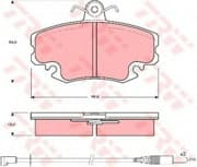 OEM PAD KIT, DISC BRAKE GDB400