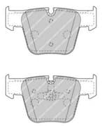 OEM PAD KIT, DISC BRAKE FDB4412