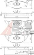 OEM Brake Pads/ABS 37345