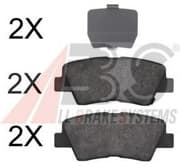 OEM Brake Pads/ABS 37777