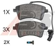 OEM Brake Pads/ABS 37900