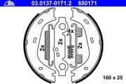 OEM SHOE KIT, DRUM BRAKE 03013701712