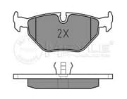 OEM DISC BRAKE PAD SET 0252099517