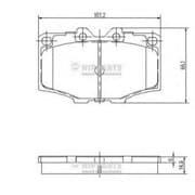 OEM PAD KIT, DISC B J3602036