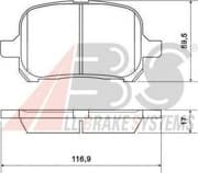 OEM Brake Pads/ABS 37033