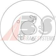 OEM Brake Discs/ABS 17206