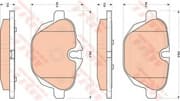 OEM PAD KIT, DISC BRAKE GDB1840