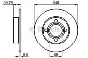 OEM BREMSSCHEIBE 0986478216