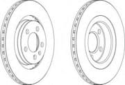 OEM BRAKE ROTOR DDF928