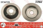 OEM BRAKE ROTOR DF4472S