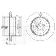 OEM BRAKE DISC (DOUBLE PACK) BG3819