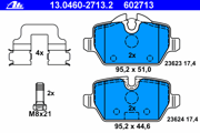 OEM PAD KIT, DISC BRAKE 13046027132