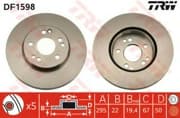 OEM DISC BRAKE ROTOR DF1598