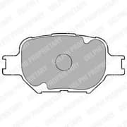 OEM BRAKE PAD AXLE SET LP1804