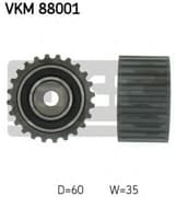 OEM TENSIONER ASSY, PULLEY VKM88001