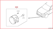 OEM FOGLAMP ASSY 261508992B