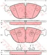 OEM PAD KIT, DISC BRAKE GDB1285