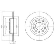 OEM BRAKE DISC (DOUBLE PACK) BG4315