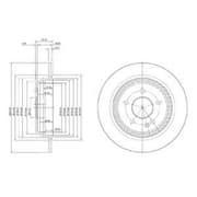 OEM BRAKE DISC (DOUBLE PACK) BG3969