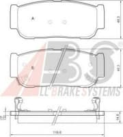 OEM Brake Pads/ABS 37567