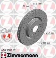 OEM BRAKE ROTOR 400368352