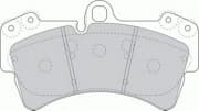 OEM PAD KIT, DISC BRAKE FDB1626