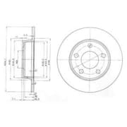 OEM BRAKE DISC (DOUBLE PACK) BG3671