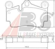 OEM PAD KIT, DISC BRAKE 37365