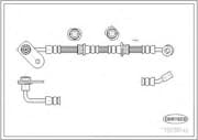 OEM HOSE ASSY, WINDSHIELD WASHER 19036140