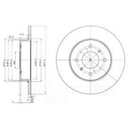 OEM BRAKE DISC (DOUBLE PACK) BG3764