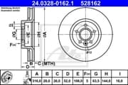 OEM BRAKE ROTOR 24032801621