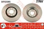 OEM BRAKE DISC/A4/A6 DF4258S