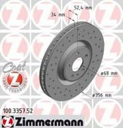 OEM BRAKE ROTOR 100335752